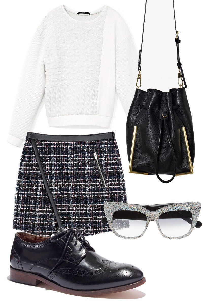 womens brogues outfit
