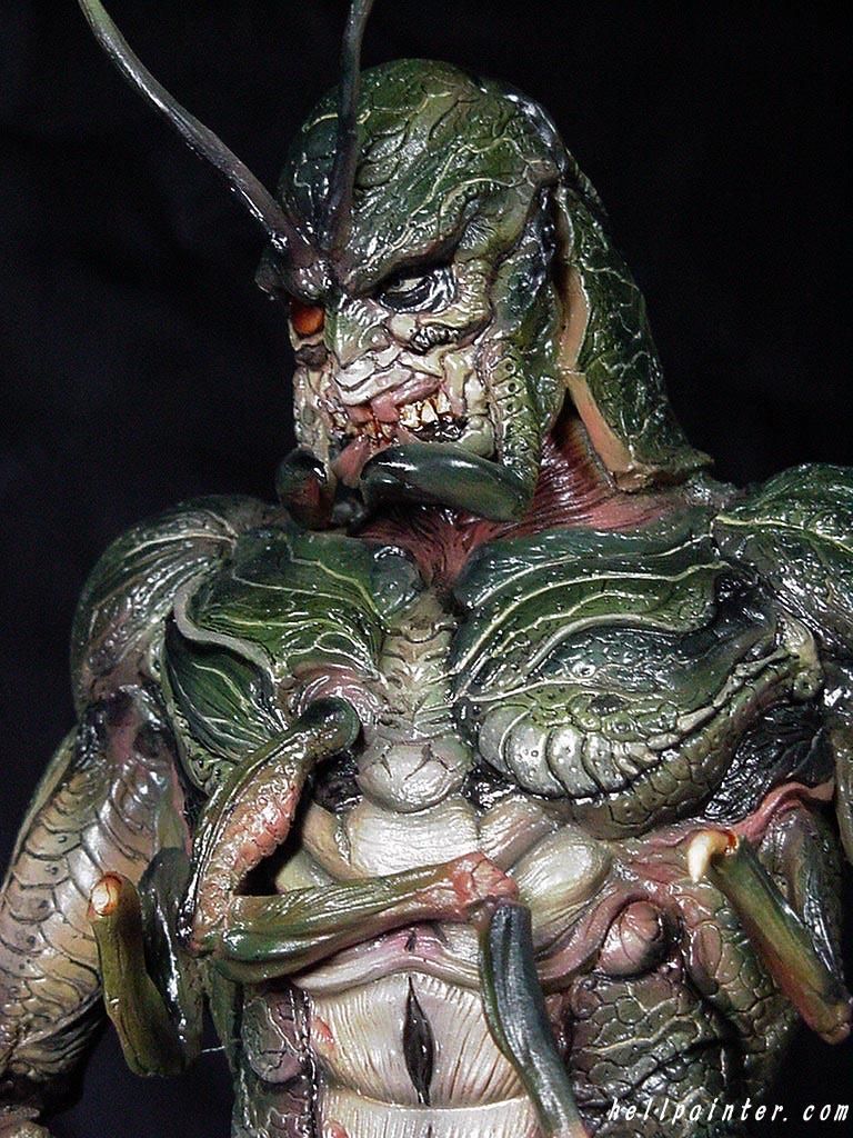 Hellpainter ヘルペインター バッタ男 韮沢靖デザイン 高橋ミキヤ原型 クリーチャー ガレージキット Imagination Art Creature Design Monster Characters Hellpainter ヘルペインター バッタ男 韮沢靖デザイン 高橋ミキヤ原型 クリーチャー ガレージキット Imagination Art Creature Design Monster Characters