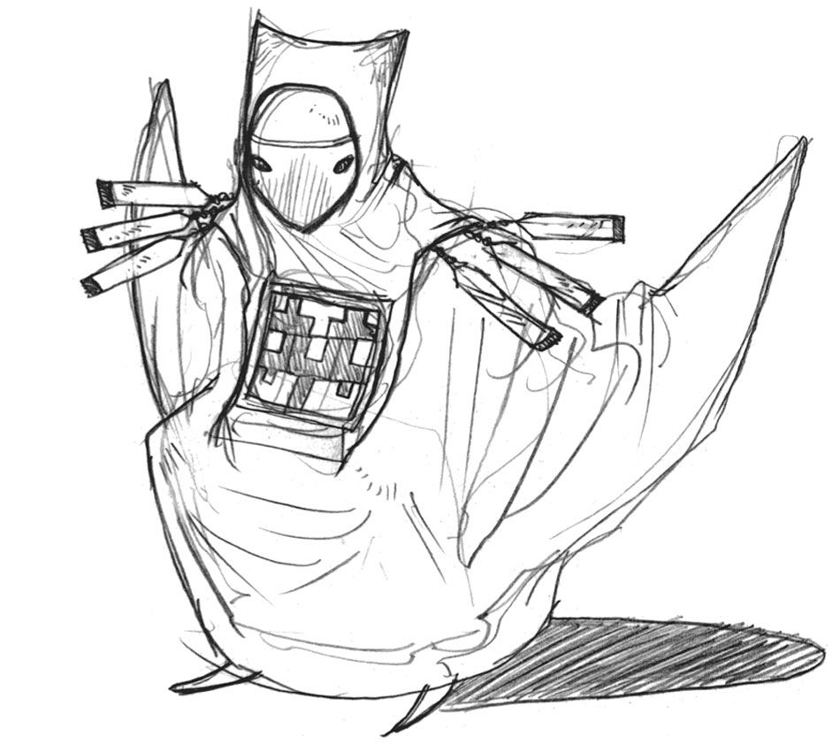 Cloaked Figure Sketch - Characters & Art - Journey | Cloaked figure