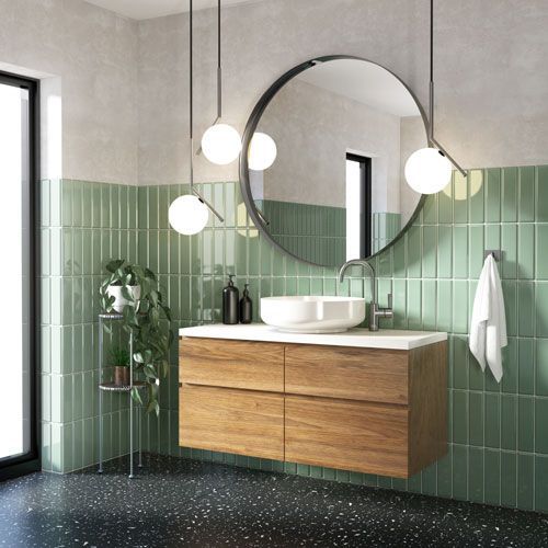 Carrelage En Terrazzo 5 Idees Deco Cuisine Salle De Bains Idee Salle De Bain Deco Salle D Eau Idees Salle De Bain