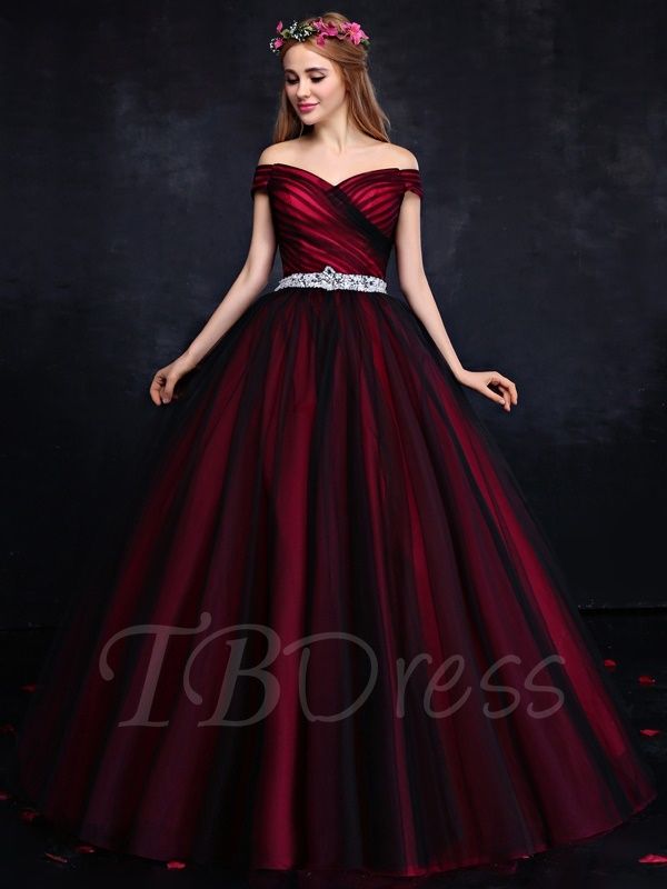 Tbdress.com offers high quality Off-the-Shoulder Ball Gown Crystal Ruched Quinceanera Dress Ball Gowns unit price of $ 145.34. Prom Dresses 2016, Elegant Prom Dresses, Ball Gown Dresses, Formal Evening Dresses, Quinceanera Dresses, Formal Gowns, Tulle Dress, Fancy Dresses, Pretty Dresses
