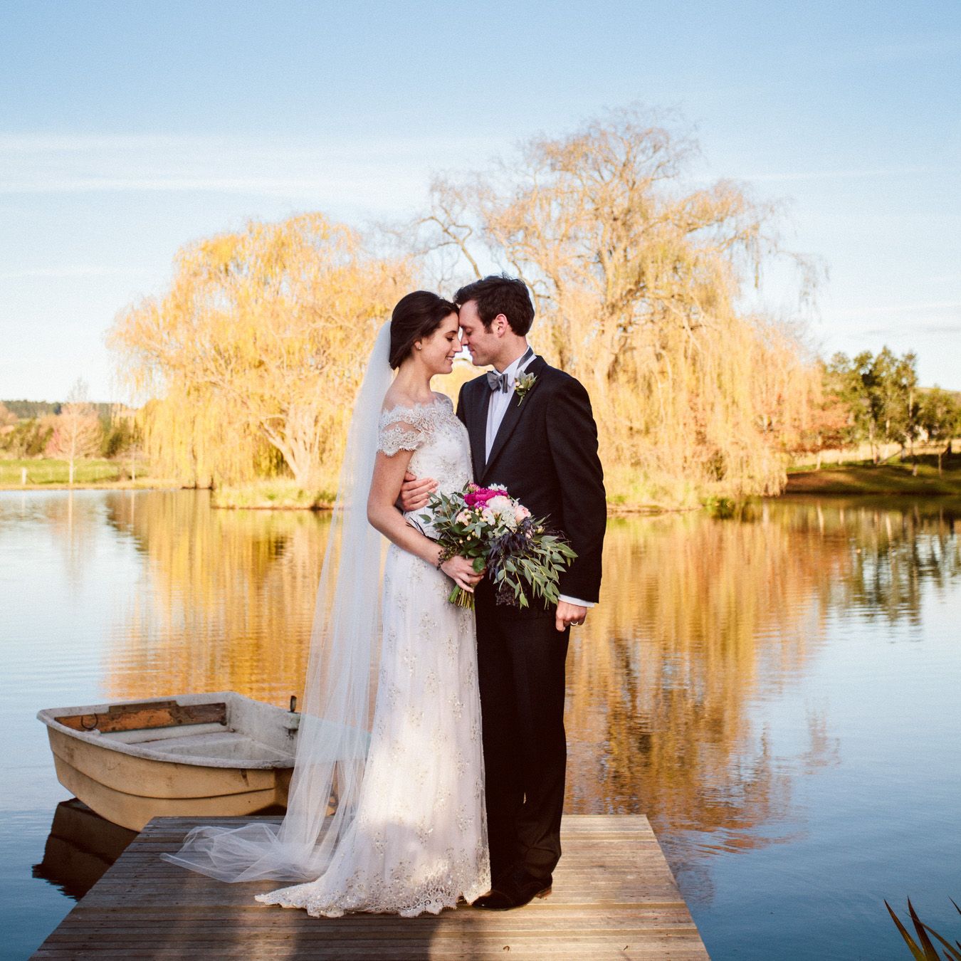 Here's Jody and Brendan looking gorgeous. Loving the glowing tree in the background! #brideandgroom #bride #goodvibesalways #wedding