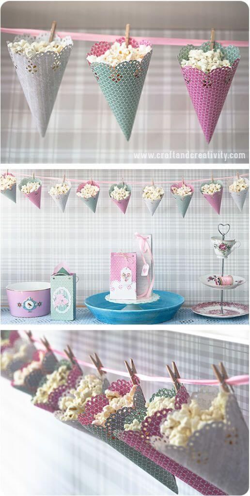Hier findest du die weltbesten DIY Party Deko Bastelideen! #partyappetizers