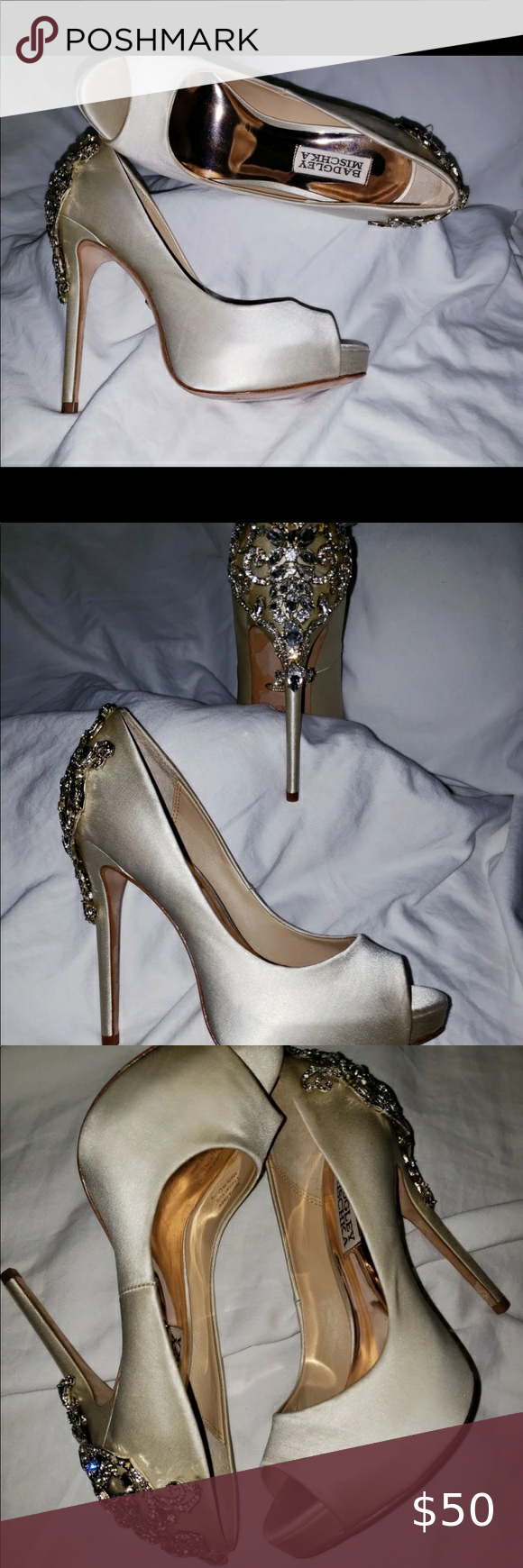 badgley mischka blanca heels