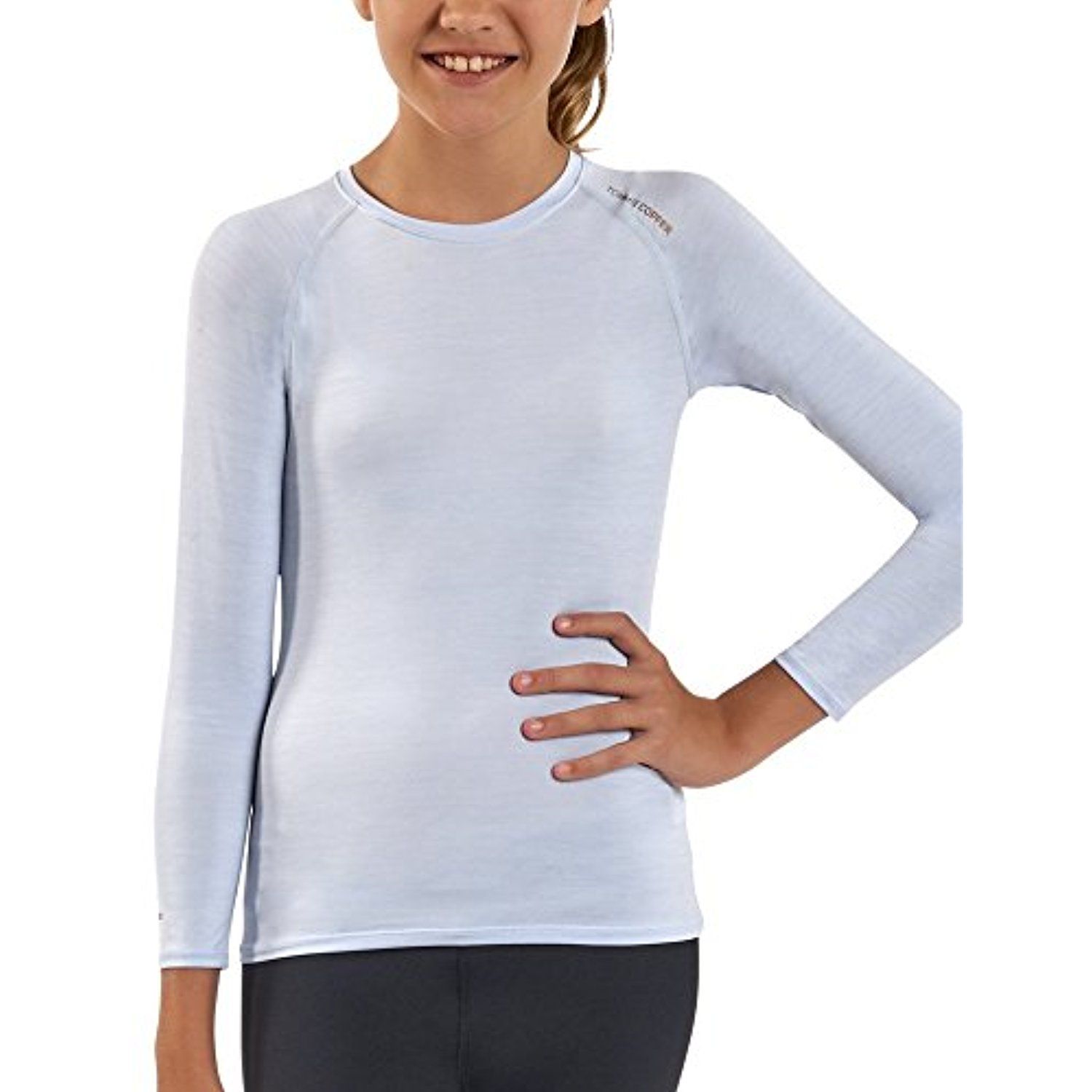 Large Tommie Copper Boys Core Long Sleeve Raglan Crew Tee Shirt Estate Blue Large Tommie Copper Boys Core Long Sleeve Raglan Crew Tee Shirt Estate Blue