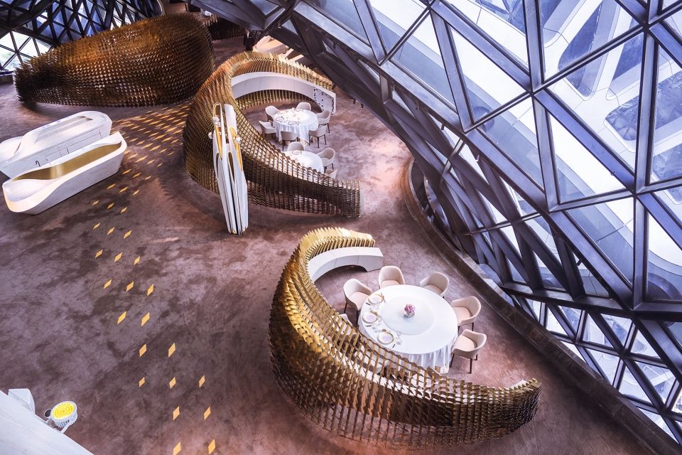 Morpheus酒店用餐空间,澳门 / UAP + Zaha Hadid Architects - 谷德设计 - exklusive moderne residenz kunstlerischem flair Morpheus酒店用餐空间,澳门 / UAP + Zaha Hadid Architects - 谷德设计 - exklusive moderne residenz kunstlerischem flair