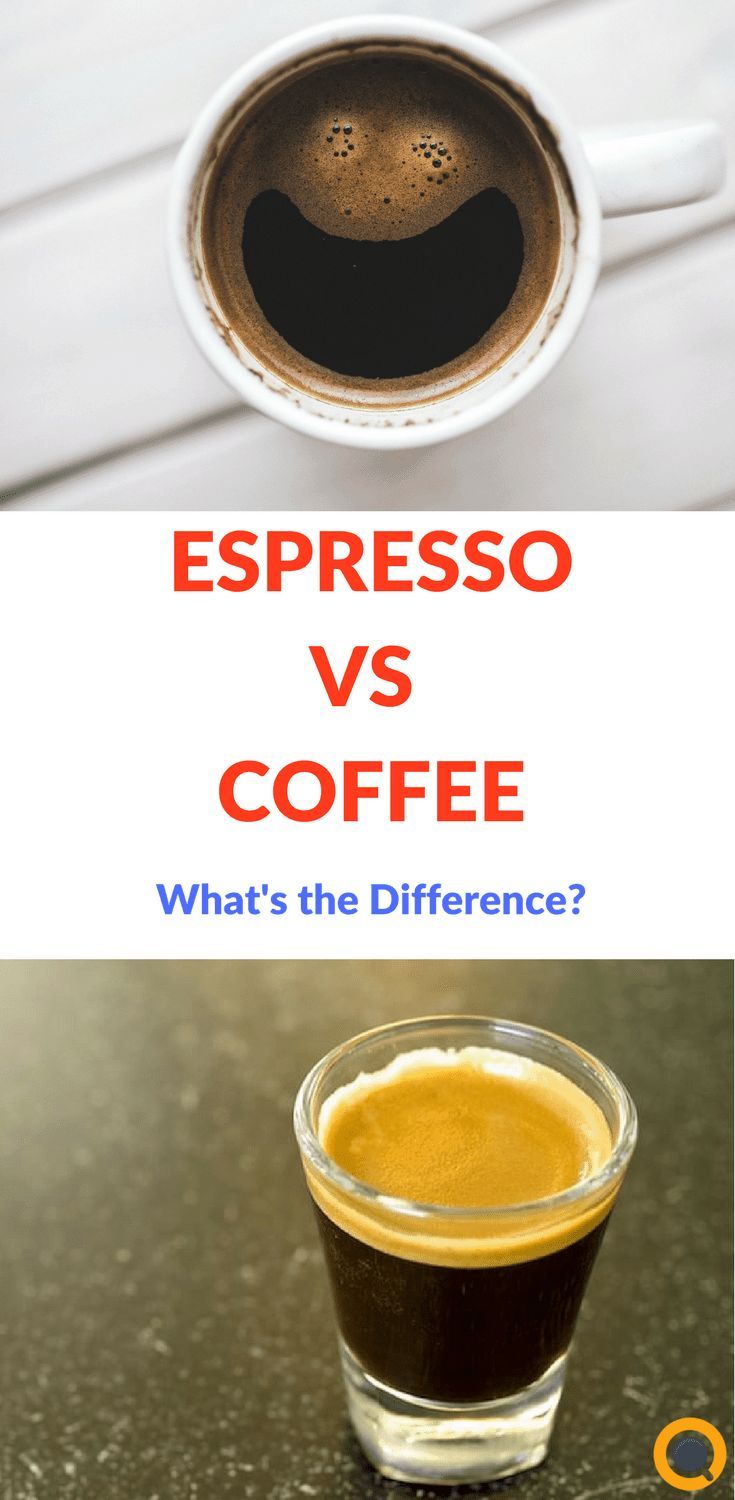 What’s The Difference Between Coffee and Espresso? #espressocoffee