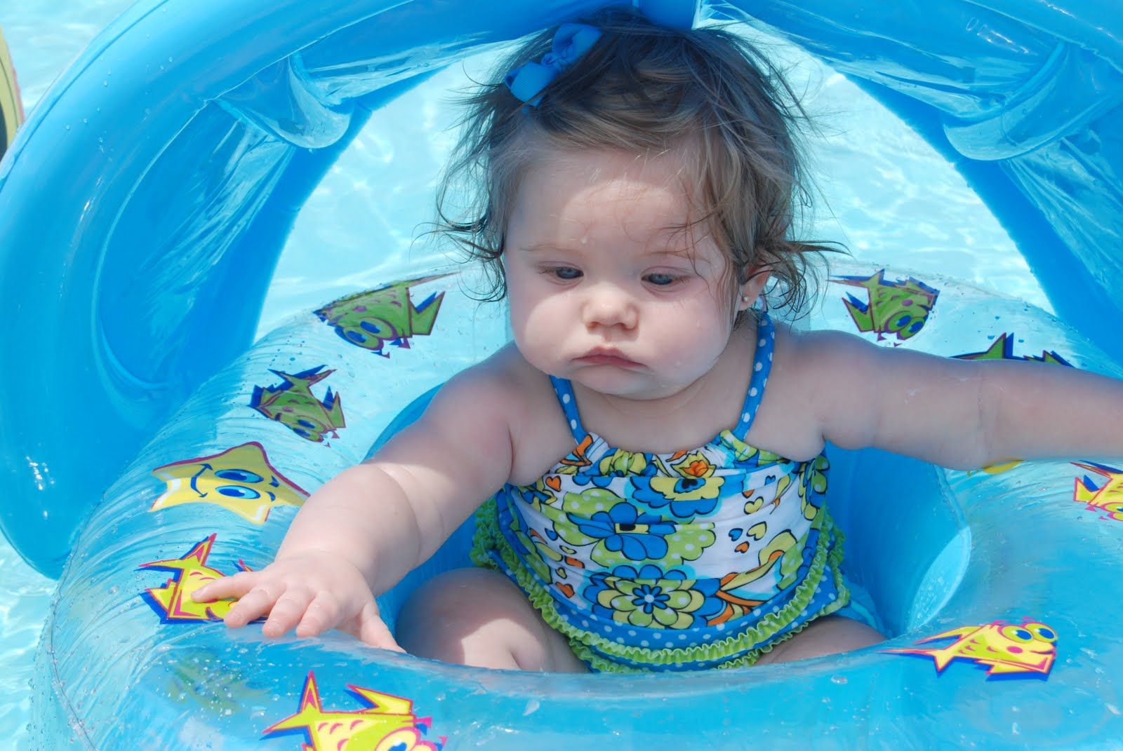 Baby Aura scared of water O NOOO O Lily pulitzer dress, Baby, Baby face