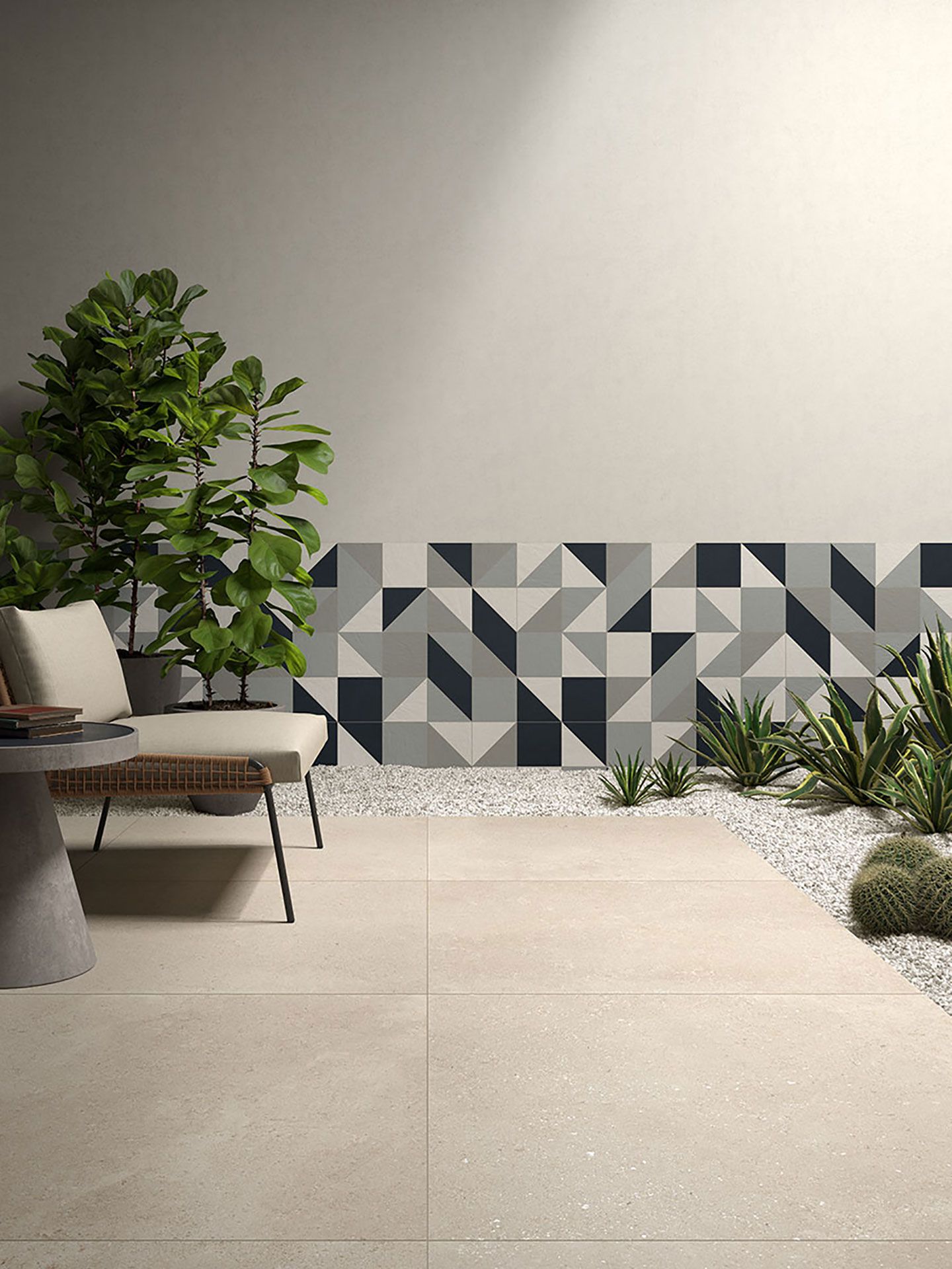 Minimalist design of Nordic inspiration: Loft ceramic surfaces