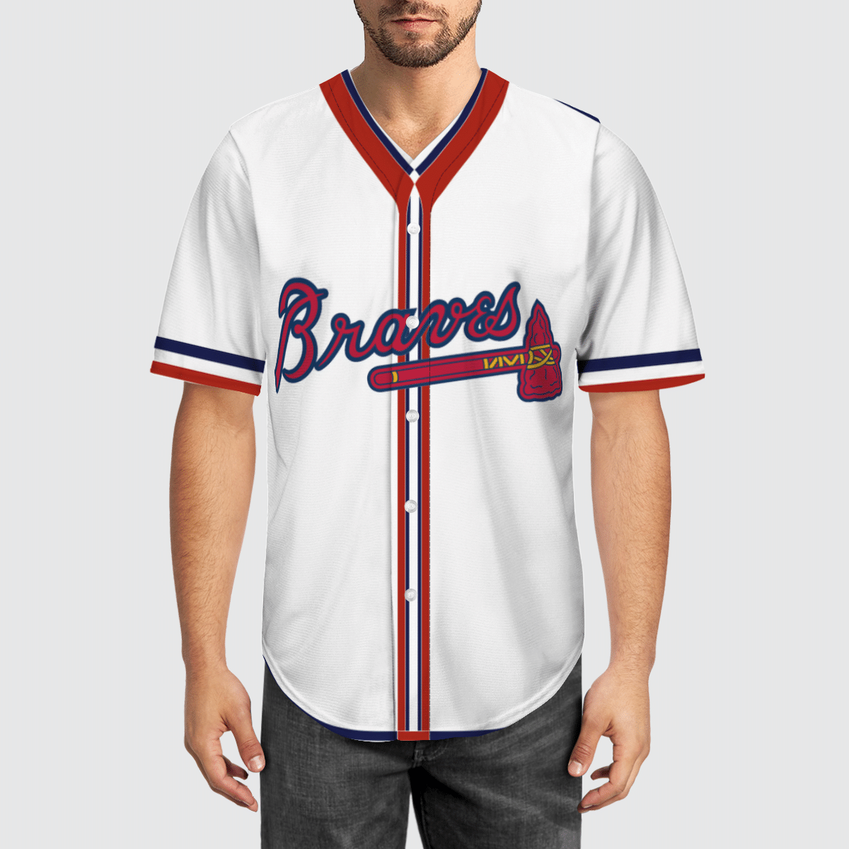 Atlanta Braves Official Cool Baseball Jersey White In 2021 Atlanta Braves Baseball Jersey Shirt Braves