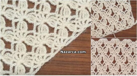 YAZLIK İLMEK UZATMALI ŞAL TARİFİ 91