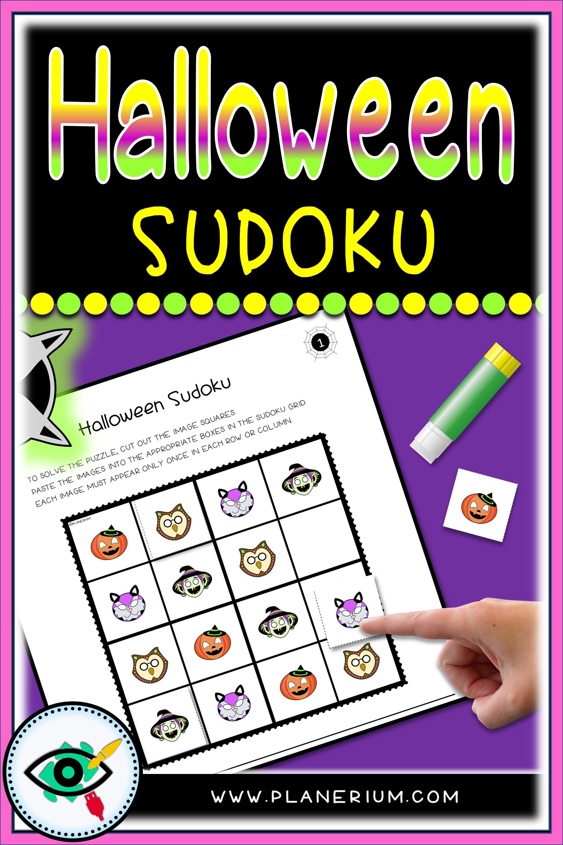Halloween Sudoku Halloween Characters Planerium Puzzle games Halloween Sudoku Halloween Characters Planerium Puzzle games