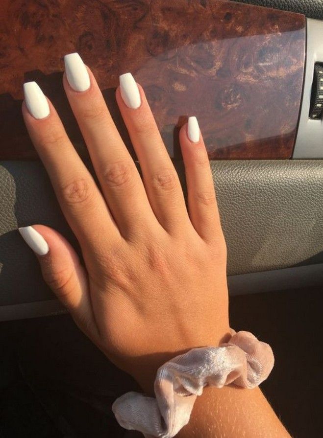 images One Color Popular Acrylic Nails Coffin pinterest