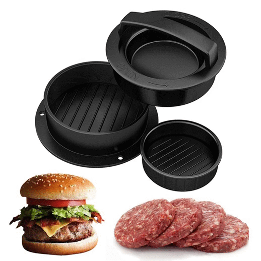 Kitchen Round Shape burger Press Food-Grade ABS Hamburger Meat Press Beef Grill Hamburger Press Patty Maker Mold M… | Hamburgers grilled, Burger press, Burger maker