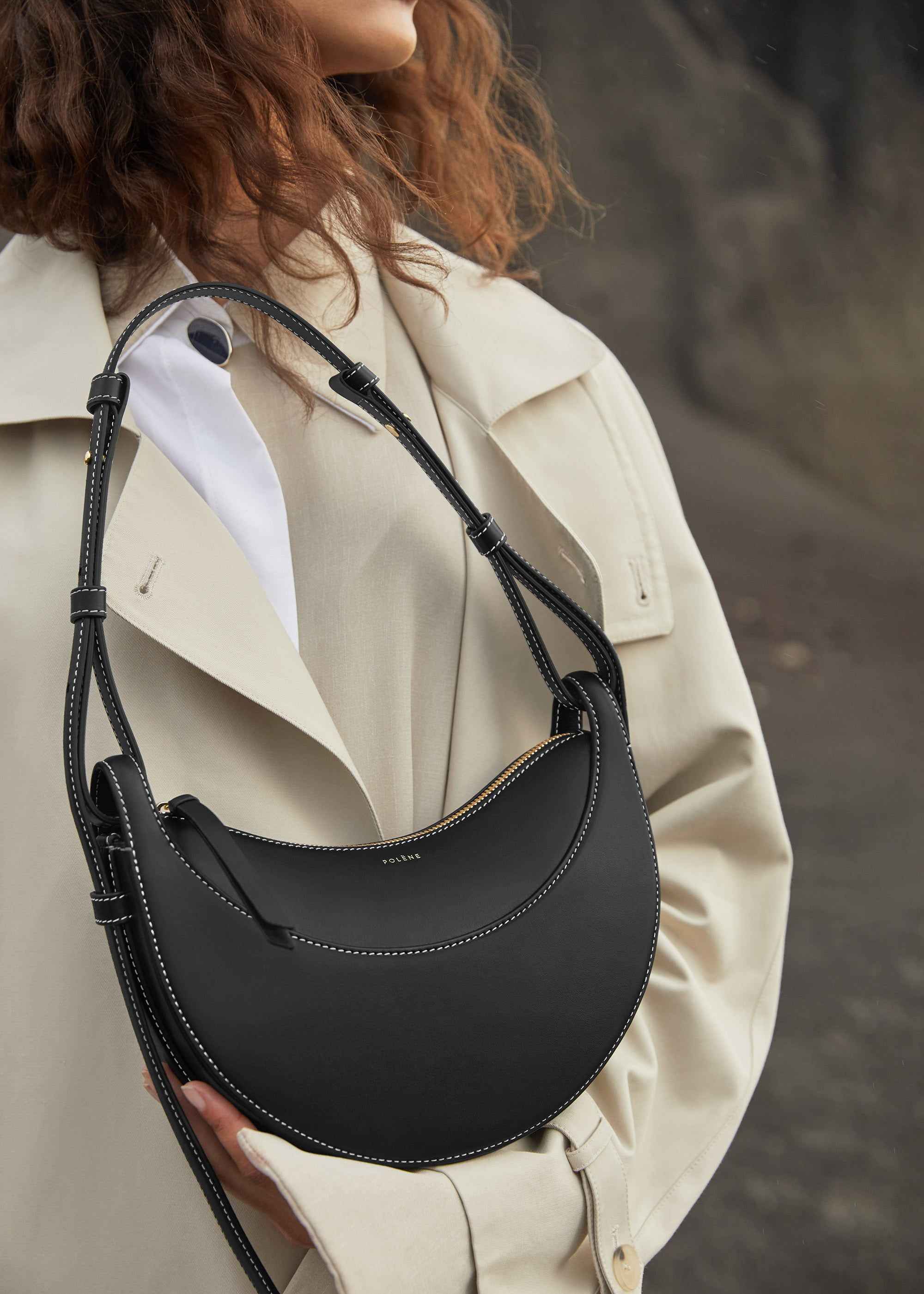 Number Ten Bag Monochrome Black Pol ne Fashion Street Style Bags Number Ten Bag Monochrome Black Pol ne Fashion Street Style Bags
