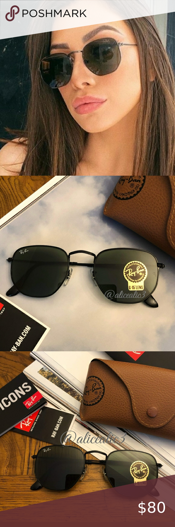 New Ray Ban Hexagonal Black Flat Lenses G15 New Rayban Hexagonal Flat Lense Rb3548n Classic Dark Green G 15 With Black Fr Fashion Fashion Trends Clothes Design New Ray Ban Hexagonal Black Flat Lenses G15 New Rayban Hexagonal Flat Lense Rb3548n Classic Dark Green G 15 With Black Fr Fashion Fashion Trends Clothes Design