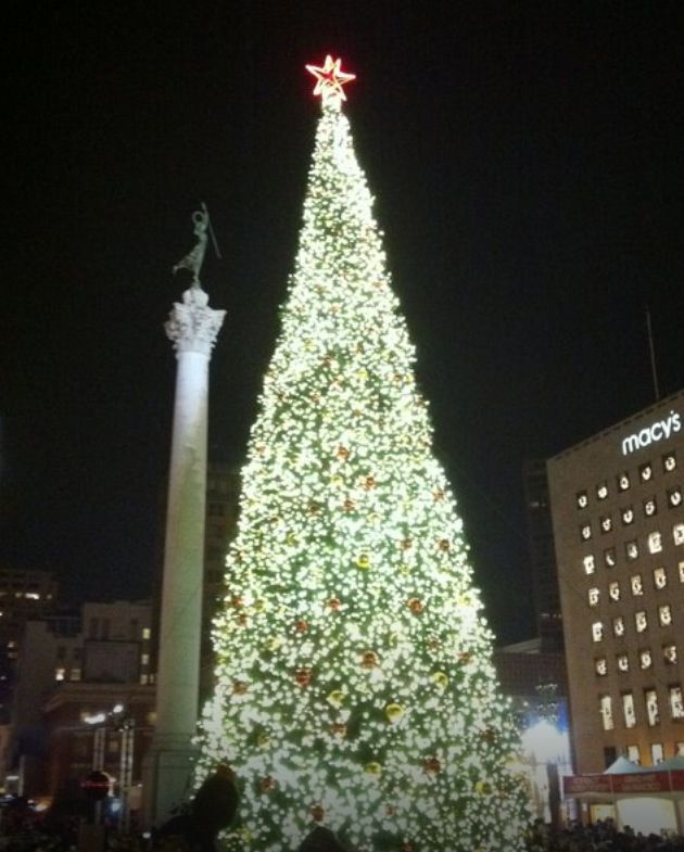 Macy's Christmas Tree Lightinga must every year! And there is ice
