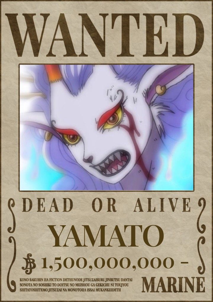 One Piece Bounties, What To Draw, Cool Anime Wallpapers, Yamato, One