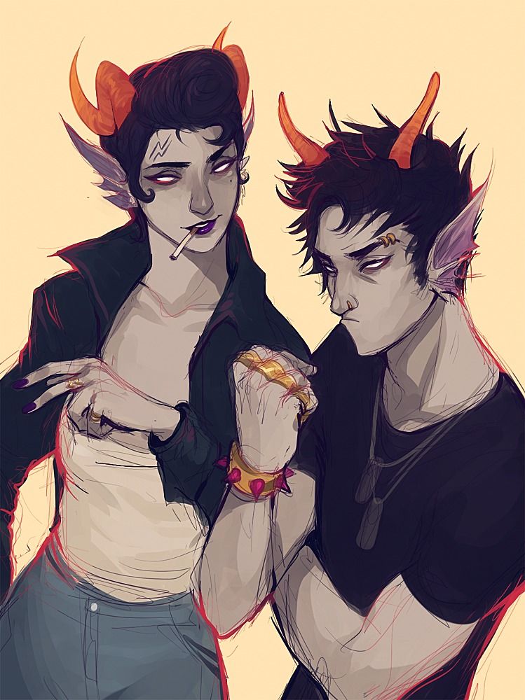 Fem Cronus And Dude Meenah Both Are Hot Love Them 3 Homestuck Comic Homestuck Trolls Homestuck