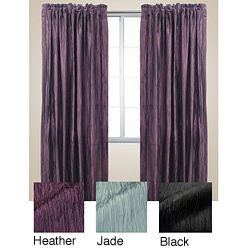 Purple Curtains for living room only with royal blue purple taffeta. #