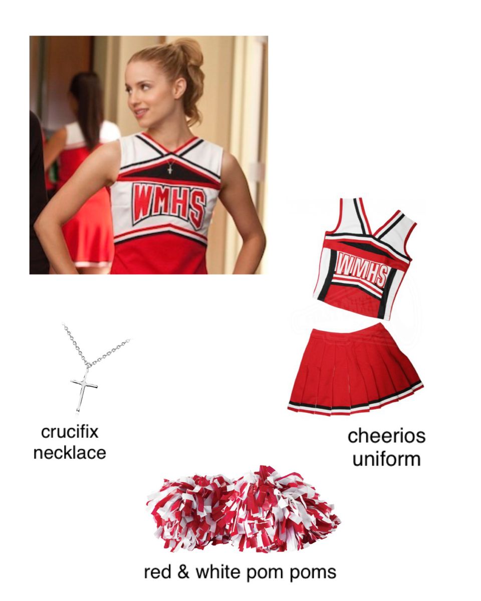 Quinn Fabray Halloween Costume Cheerleader Halloween Costume Halloween Outfits Glee