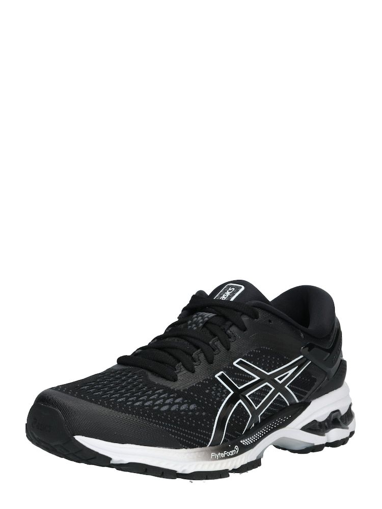 ASICS Laufschuhe 'GEL-KAYANO 26' Damen, Schwarz / Weiß ... ASICS Laufschuhe 'GEL-KAYANO 26' Damen, Schwarz / Weiß ...