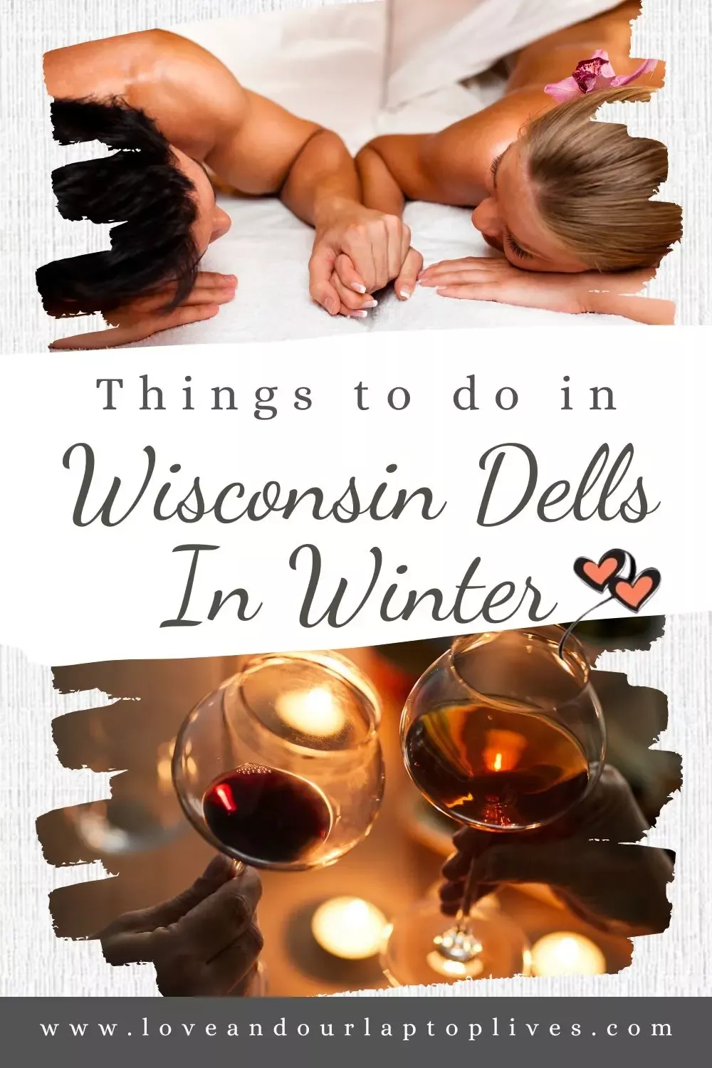Check out these fun and romantic things to do in Wisconsin Dells in winter for couples. Yes, the "Water Park Capital" is also an ideal winter wonderland. #wisconsindellsinthewinter #wisconsindells #thingstodoinwisconsindellsinwinter