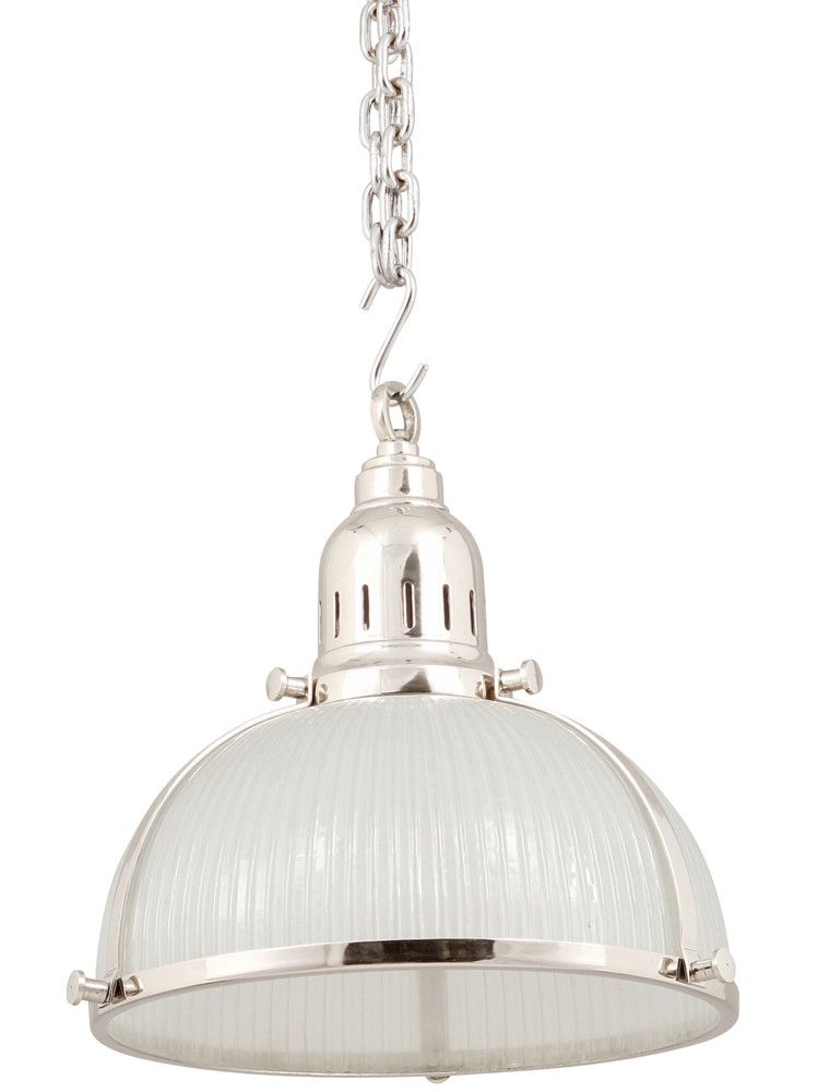Six Light Chandelier with Bell Shaped Glass Shades at Destination Lighting Six Light Chandelier with Bell Shaped Glass Shades at Destination Lighting