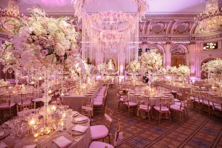 Inspiration Blush Florals And Venetian Grandeur David Tutera