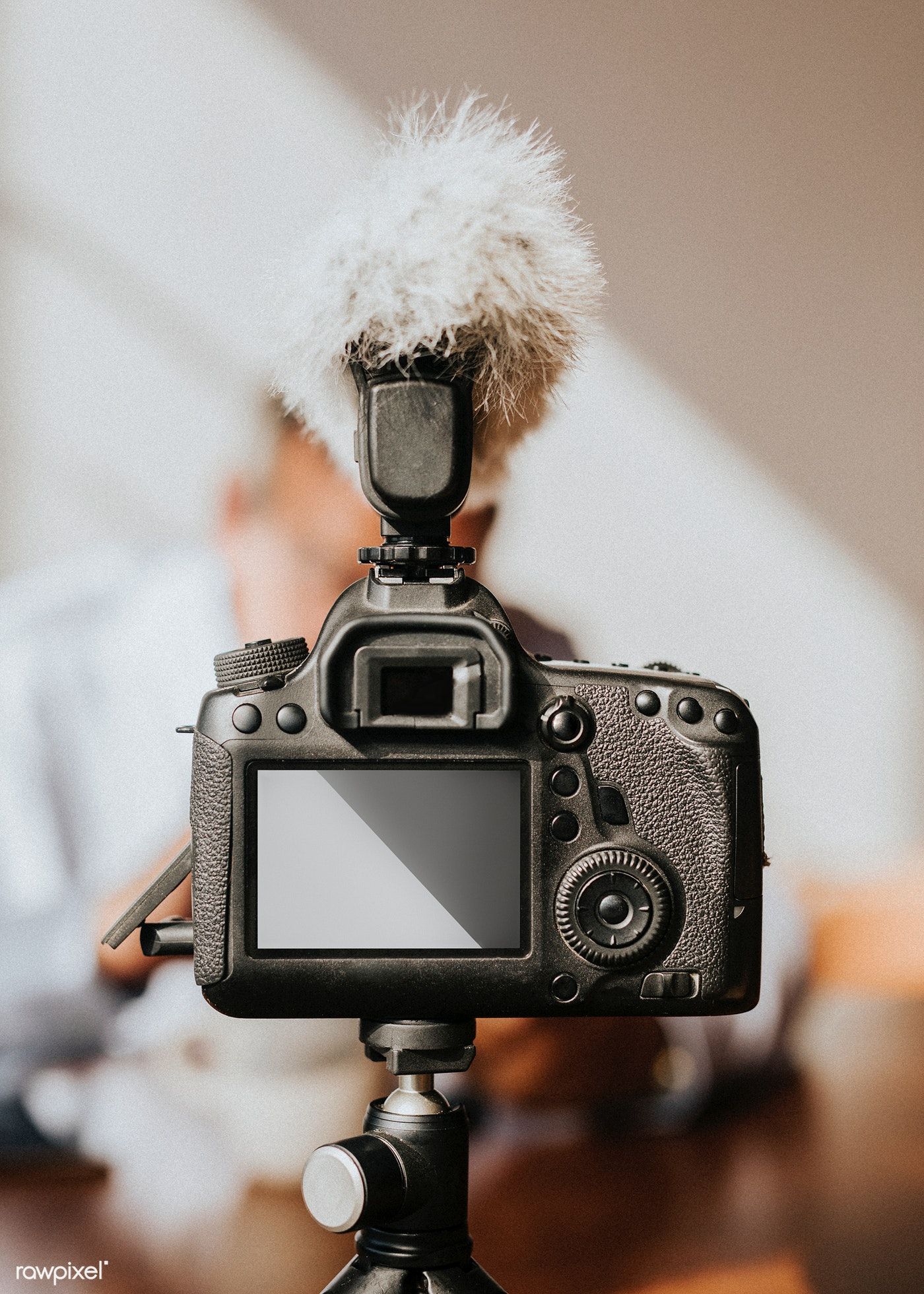 Download Download premium psd of Digital camera with a microphone windshield 1225489 | Digital camera ...
