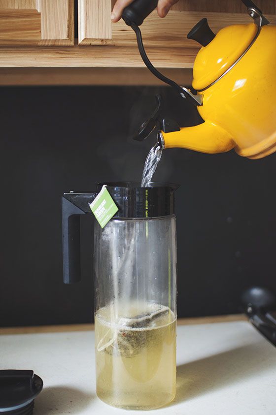 How easy is it to make iced tea? Add hot water, steep 5 minutes, and How easy is it to make iced tea? Add hot water, steep 5 minutes, and