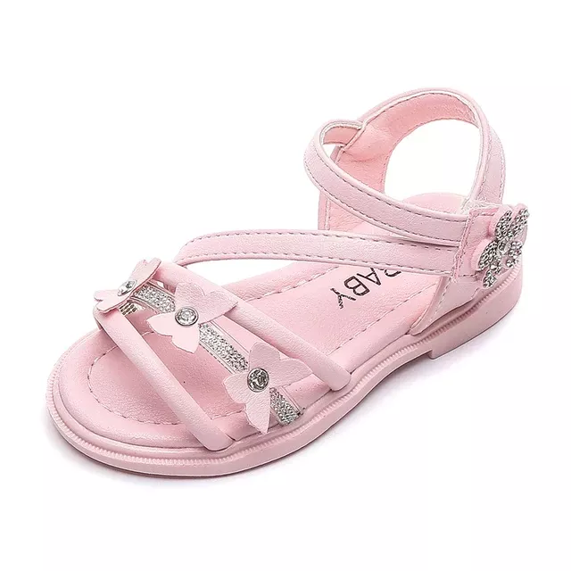 New Toddlers Baby Girl Sandals Kids Summer Shoes Cut-outs Breathable Soft Leather Princess Children Sandals Girls 21-30 _ - AliExpress Mobile Cheap Sandals, Kids Sandals, Baby Girl Sandals, Girls 21st, Summer Kids, Summer Shoes, Soft Leather, Cutout, Aliexpress