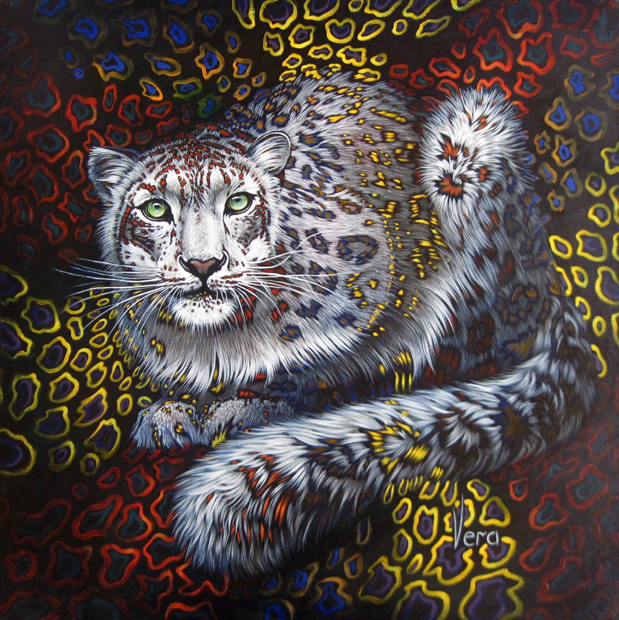 Snow Leopard Contemporary Art Unique Oil Painting Home Decor Bars Large Wall Animal Artwork On Ca In 2021 Animals Pop - Snow Leopard Home Decor Snow Leopard Contemporary Art Unique Oil Painting Home Decor Bars Large Wall Animal Artwork On Ca In 2021 Animals Pop - Snow Leopard Home Decor