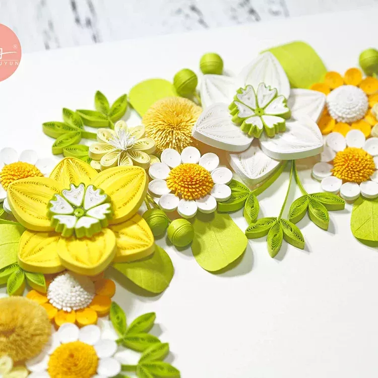 手韵衍纸DIY【沁雅季节-忘忧】材料包立体彩色手工纸折纸文...