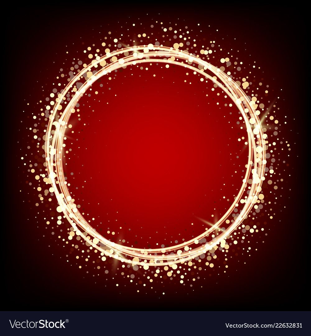 Christmas with black background with circles vector image on VectorStock |  Red glitter wallpaper, Iphone background images, Color vector