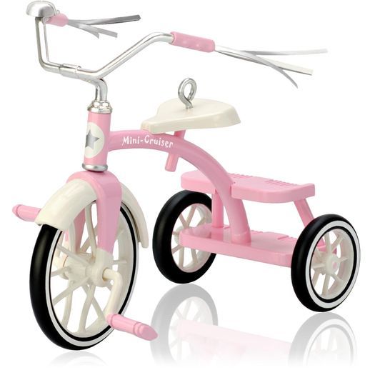 the perfect ornament for your little girl or little girl at heart tricycle christmas ornaments