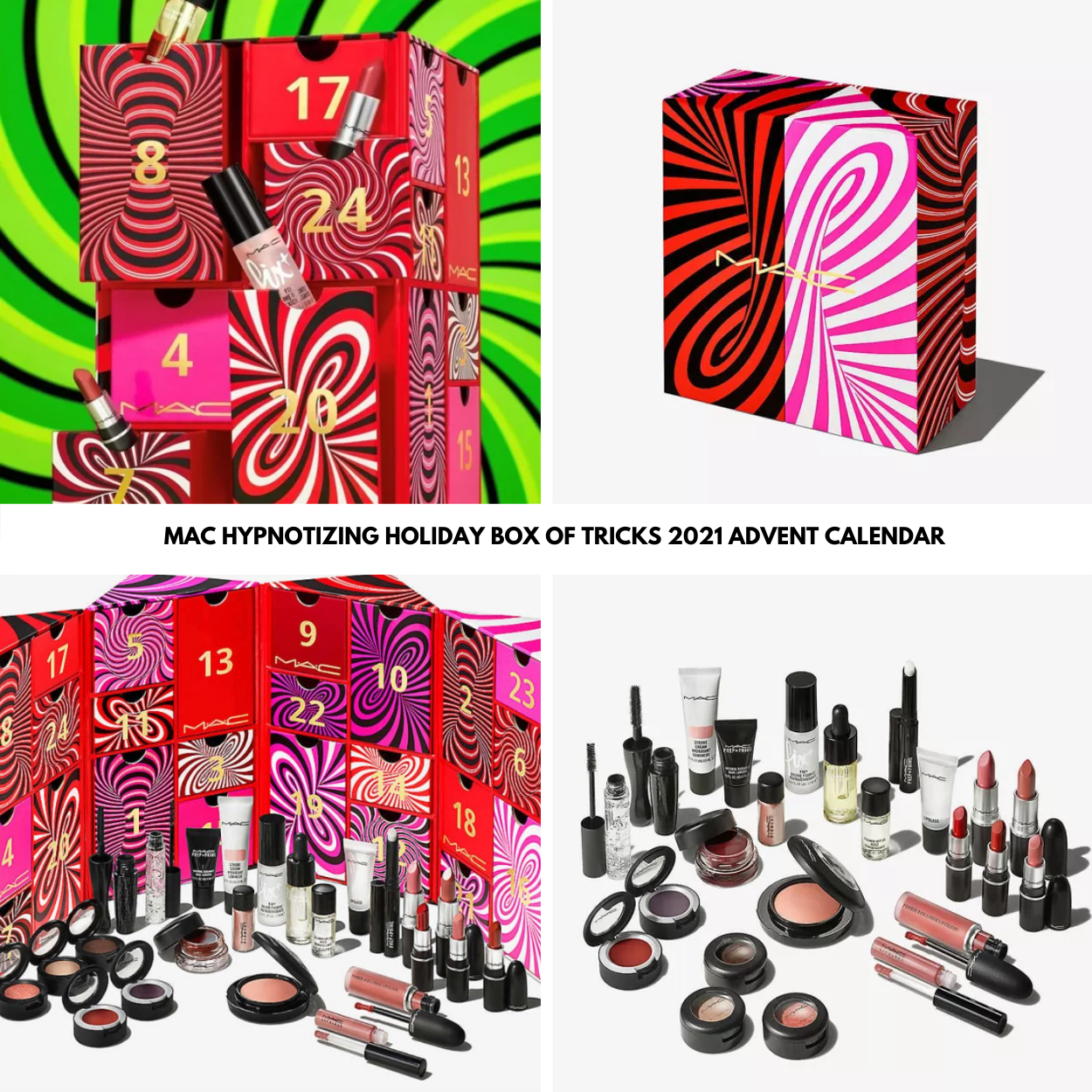 Sneak Peek MAC Hypnotizing Holiday Box of Tricks 2021 Advent Calendar Sneak Peek MAC Hypnotizing Holiday Box of Tricks 2021 Advent Calendar