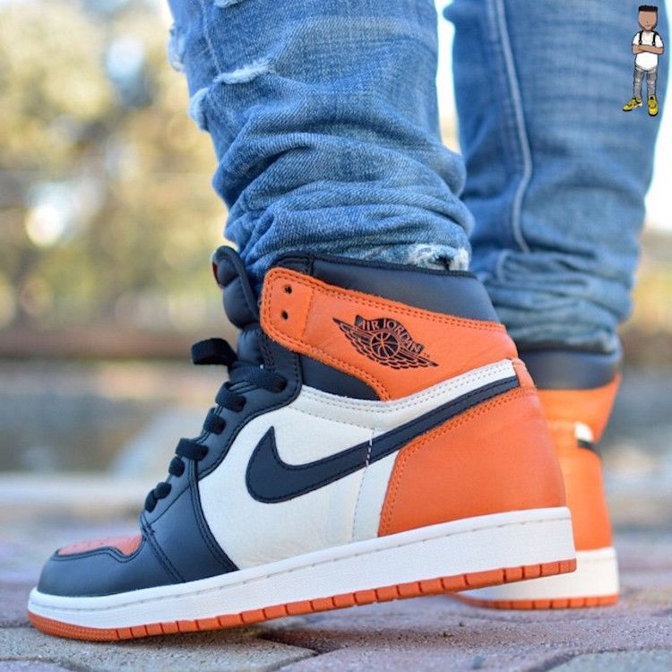 Air Jordan 1 High Shattered Backboard On Foot Preview Release