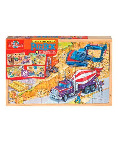 construction puzzles in a box