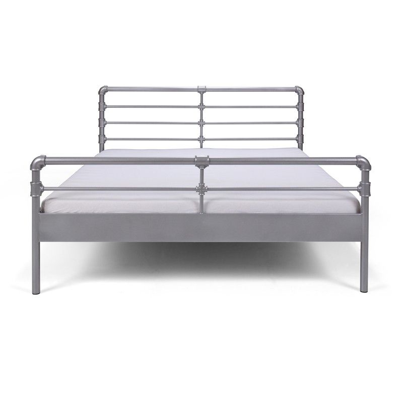 NODUS Bett Metallbett 160x200 cm Industrial Modern Bed Iron Metal - schlafzimmer mit metallbett NODUS Bett Metallbett 160x200 cm Industrial Modern Bed Iron Metal - schlafzimmer mit metallbett