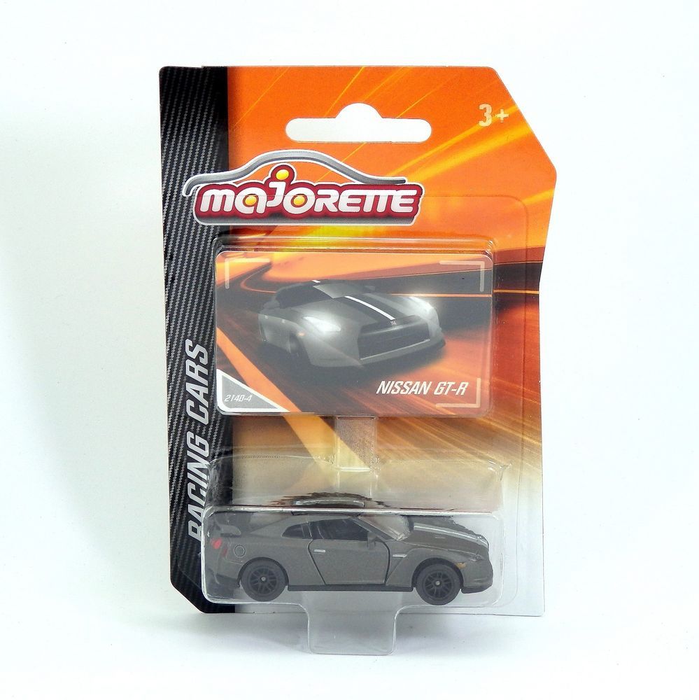 Details about MAJORETTE Nissan GT-R 214D-4 Racing Car Matte Color