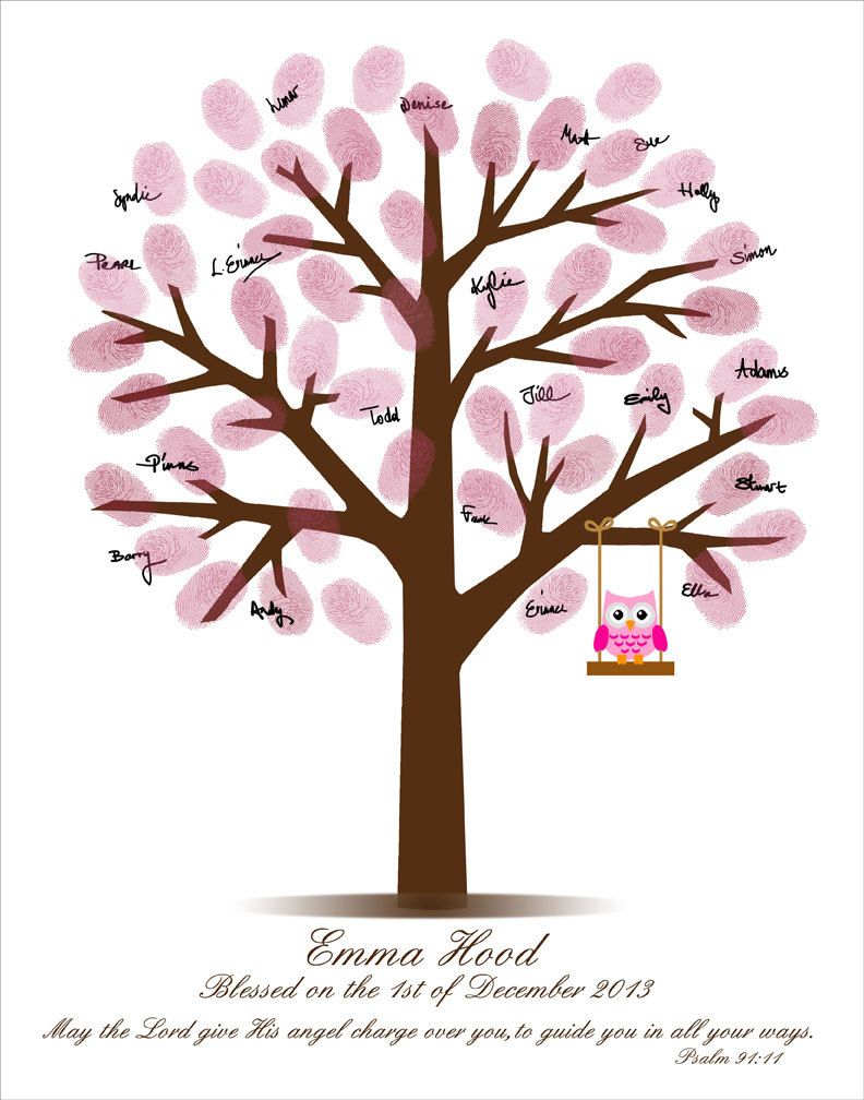 Baby Shower Fingerprint Tree Baby Shower Guestbook Fingerprint Baby Shower Fingerprint Tree Baby Shower Guestbook Fingerprint