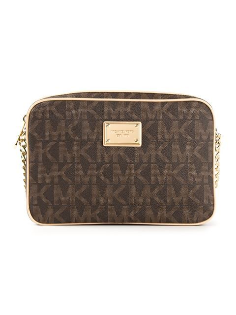 Michael Michael Kors Bolsa Marrom - -renaissance- - Farfetch.com | Bolsa marrom, Michael kors, Bolsa michael kors