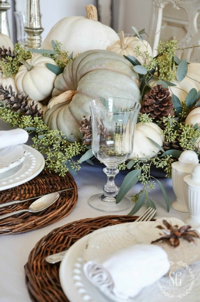 Hochzeit im Oktober- 69 Beispiele für Tischdekoration in Herbstfarben #herbsttischdekorationen