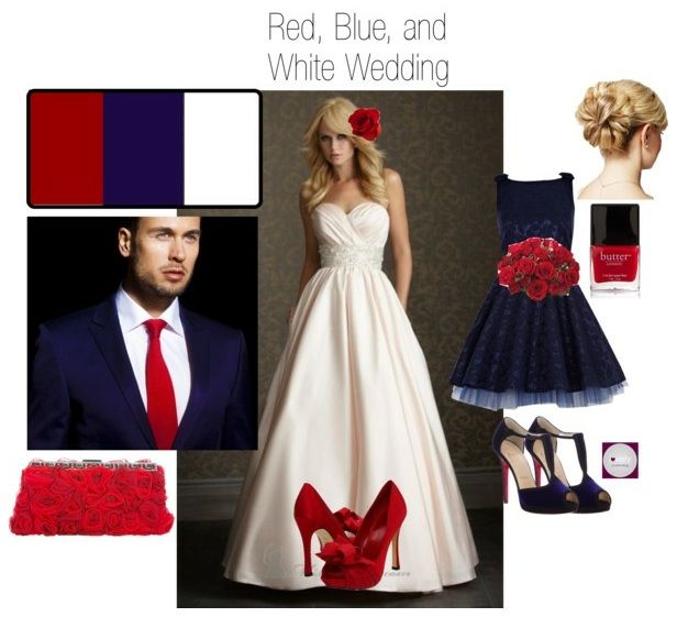 red white and blue prom