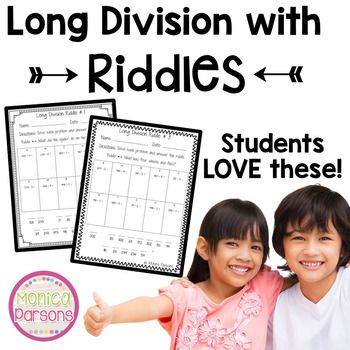 long division worksheets fun riddles long division worksheets