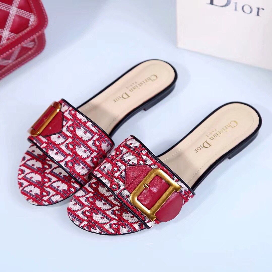 Christian Dior Step Ins Red The Karttell Look Like A Million Bucks