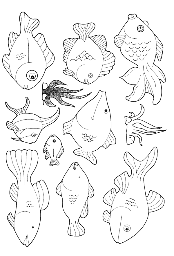 Fish Coloring Pages Fish Coloring Page Cool Coloring Pages Coloring Pages