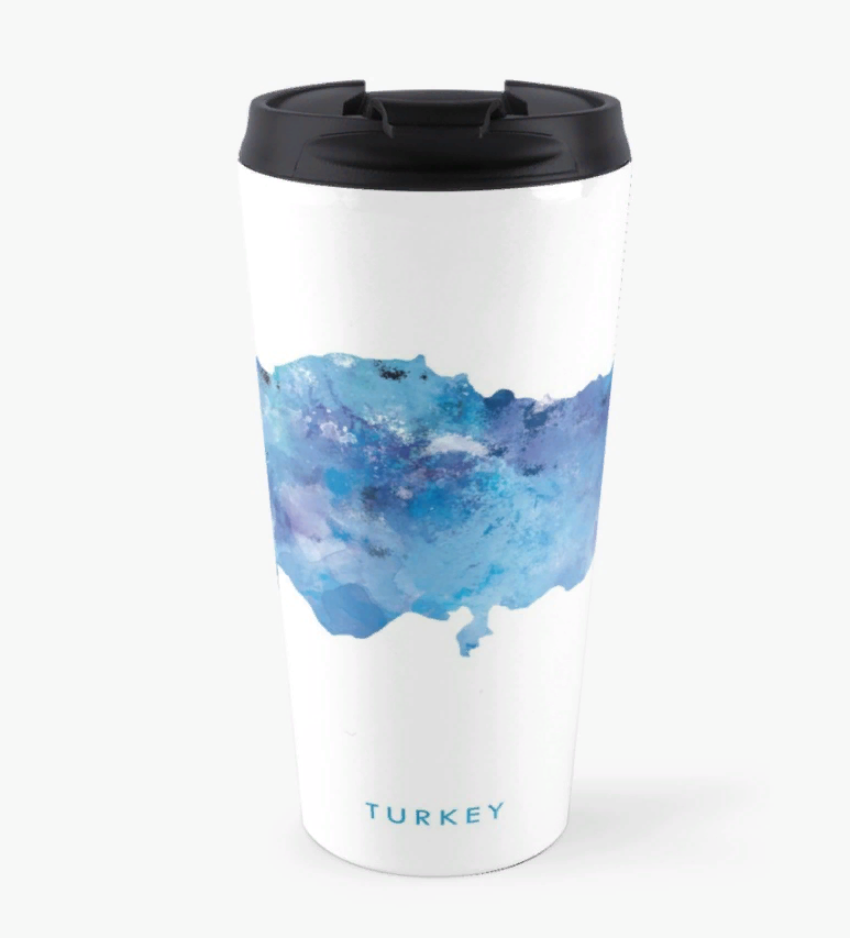 Turkey Travel Mug By Monnprint Mugs Glassware Turkey