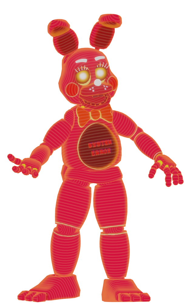 photo Game Over Toy Chica Fnaf Ar Full Body toy bonnie but he has a system error
